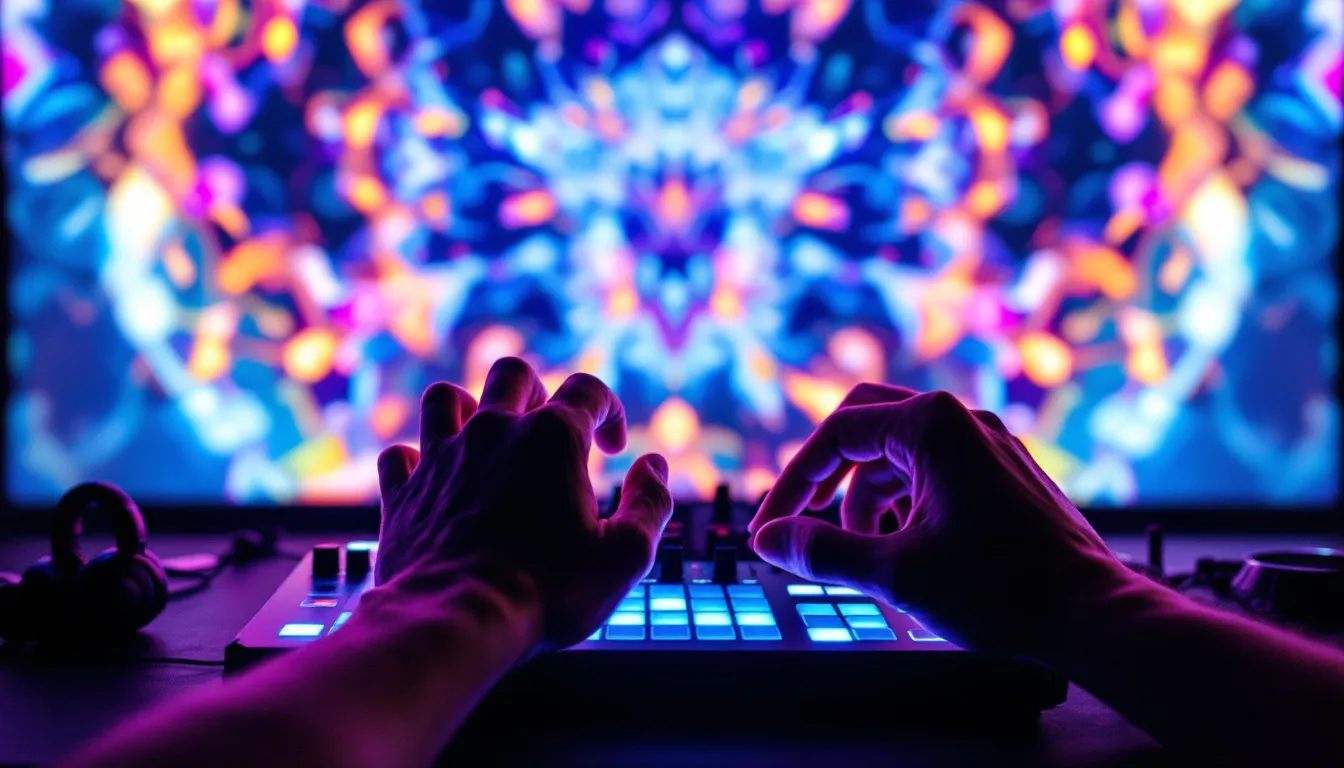 VJ visuals for live events